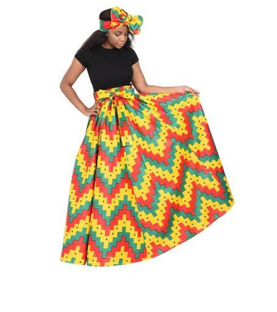 5 Ways to Style Your African Print Skirt