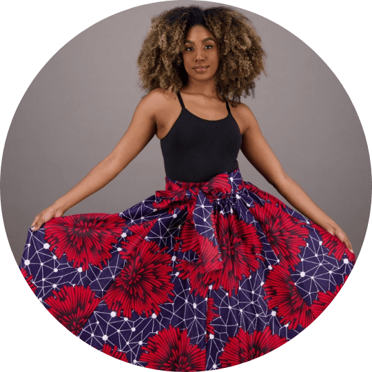 Long African Print Skirts for Women Online | AAShopUSA – Advance