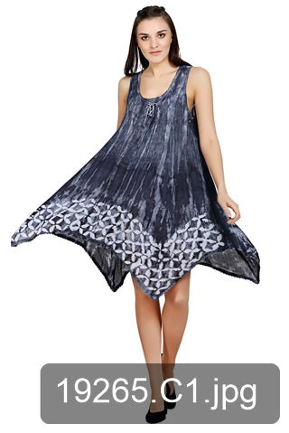 Fairytale Bottom Block Print Dress 19265