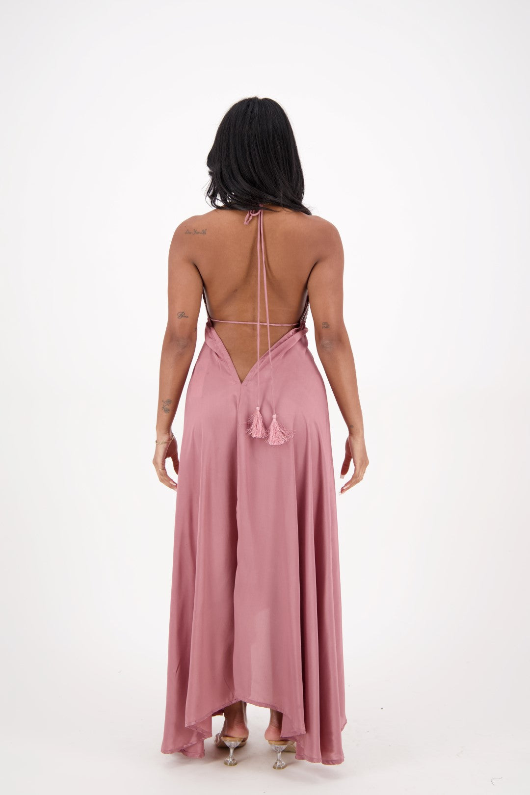 Hand Embroidered Scarf Dress PD-7777