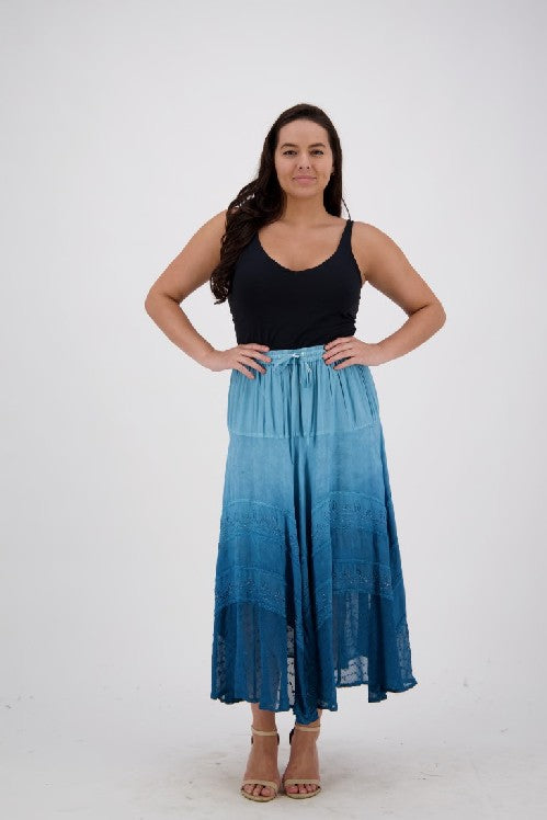 Ombre Dye Renaissance Skirt 13229