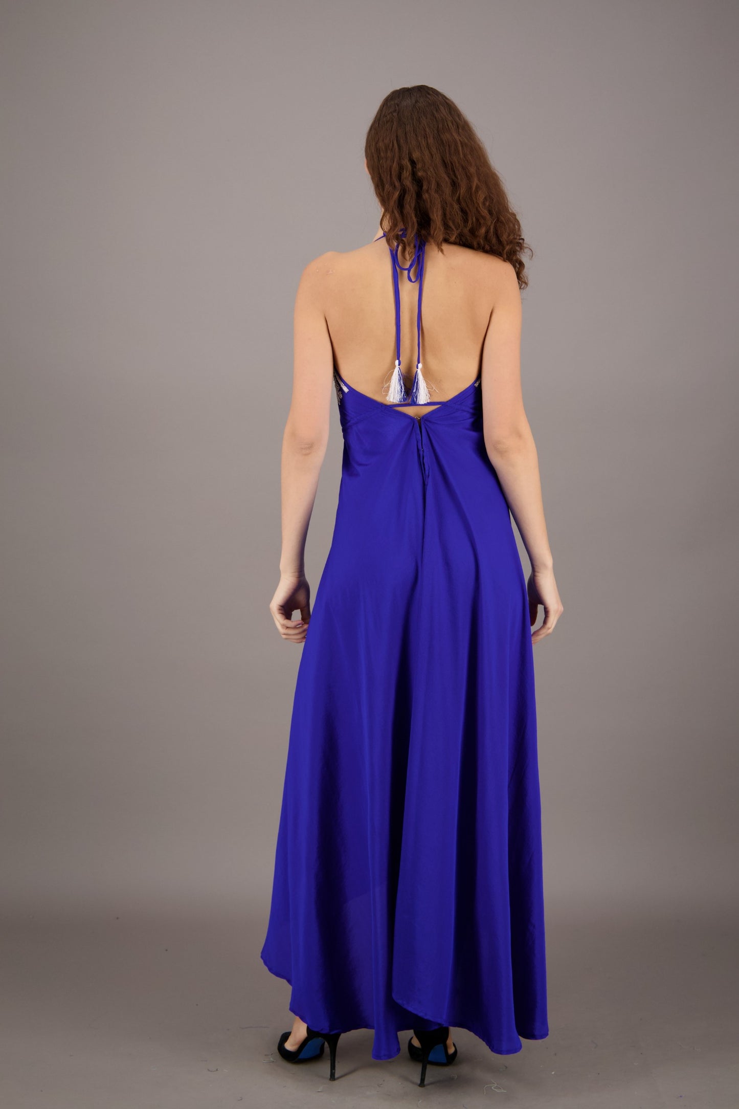 Hand Embroidered Scarf Dress PD-7777