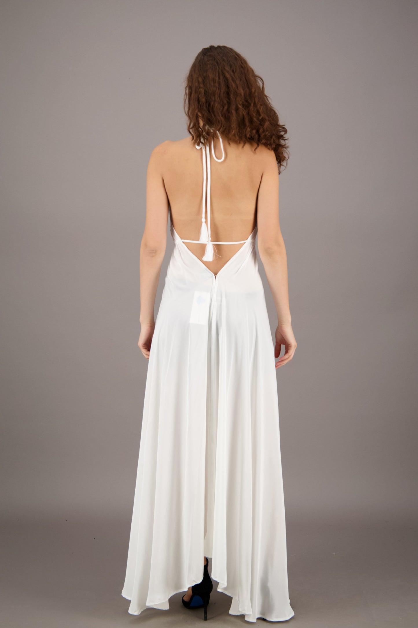 Hand Embroidered Scarf Dress PD-7777