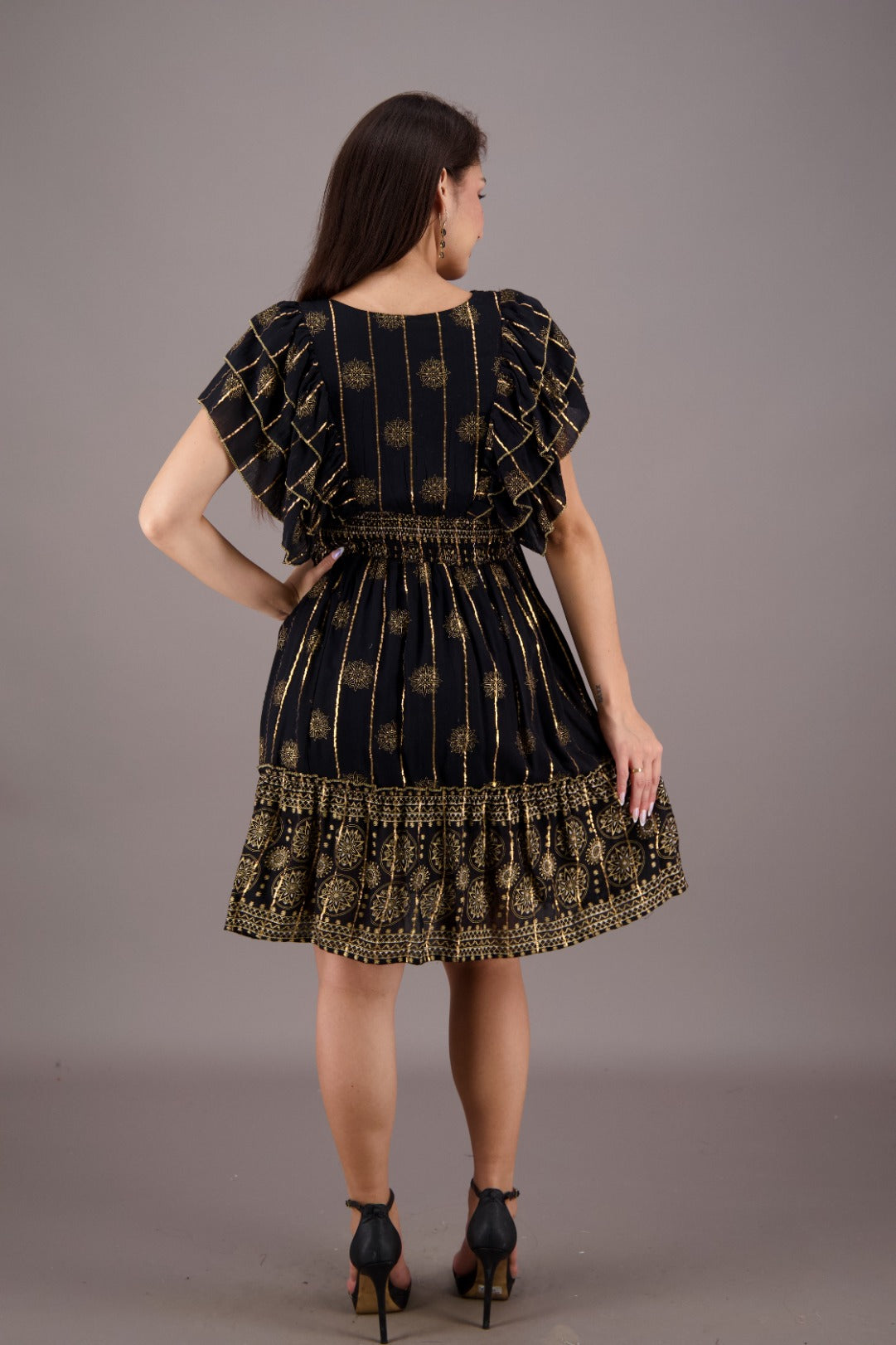Radiant Ruffle Festival Middi 24721