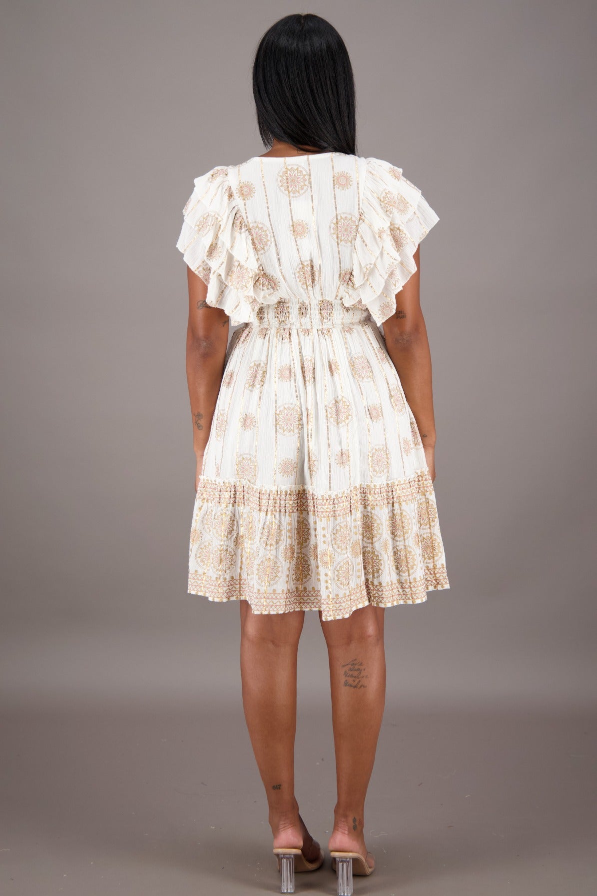 Radiant Ruffle Festival Middi 24721