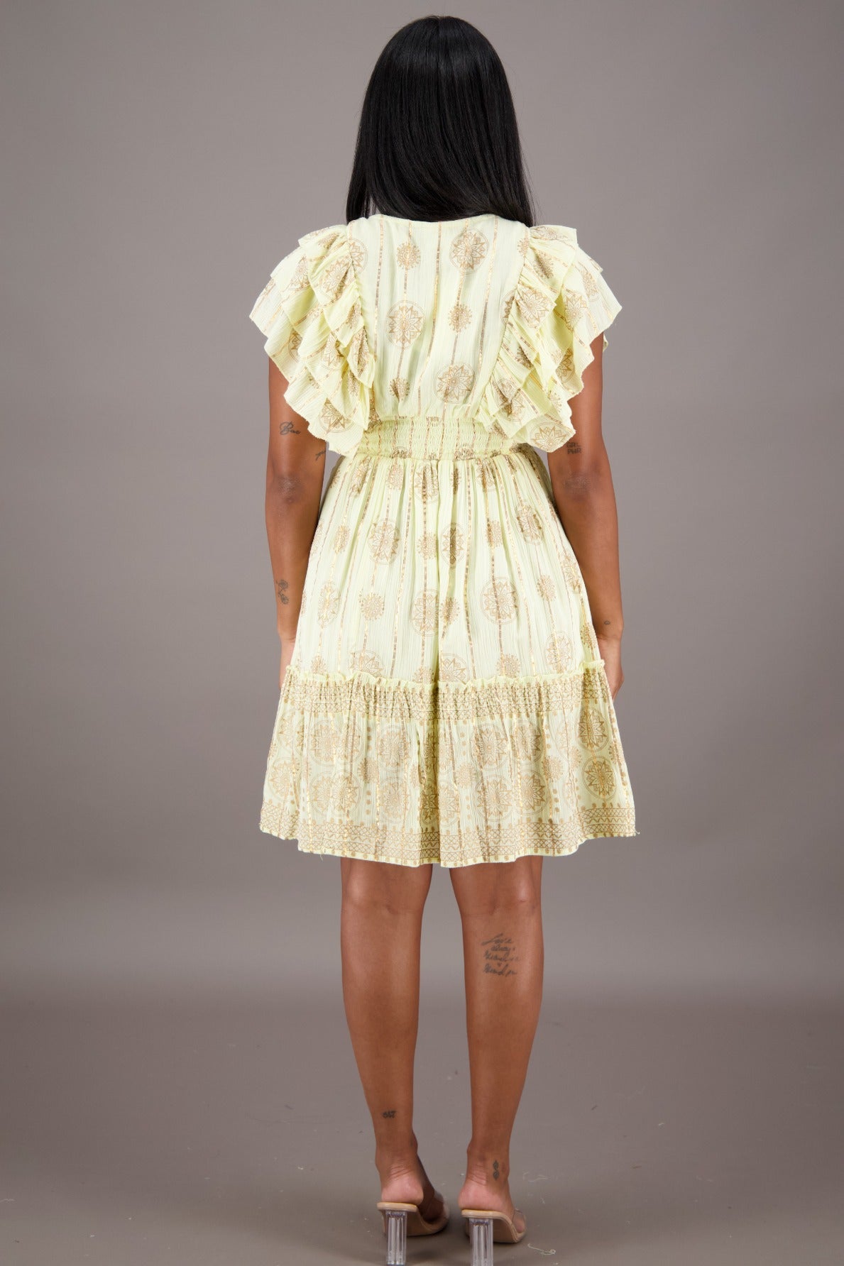 Radiant Ruffle Festival Middi 24721