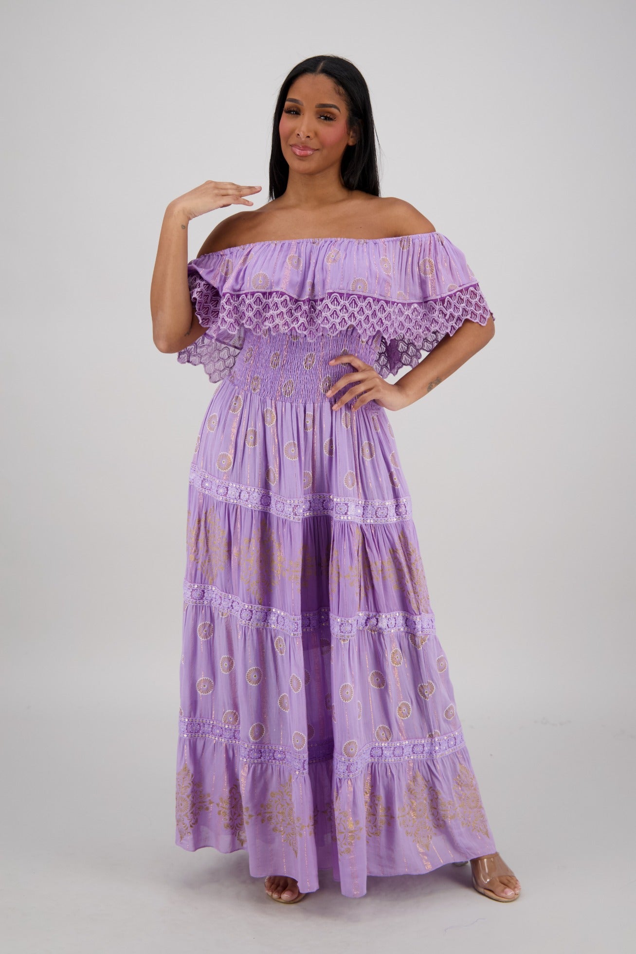 Lunara Smocked Summer Dress 24993