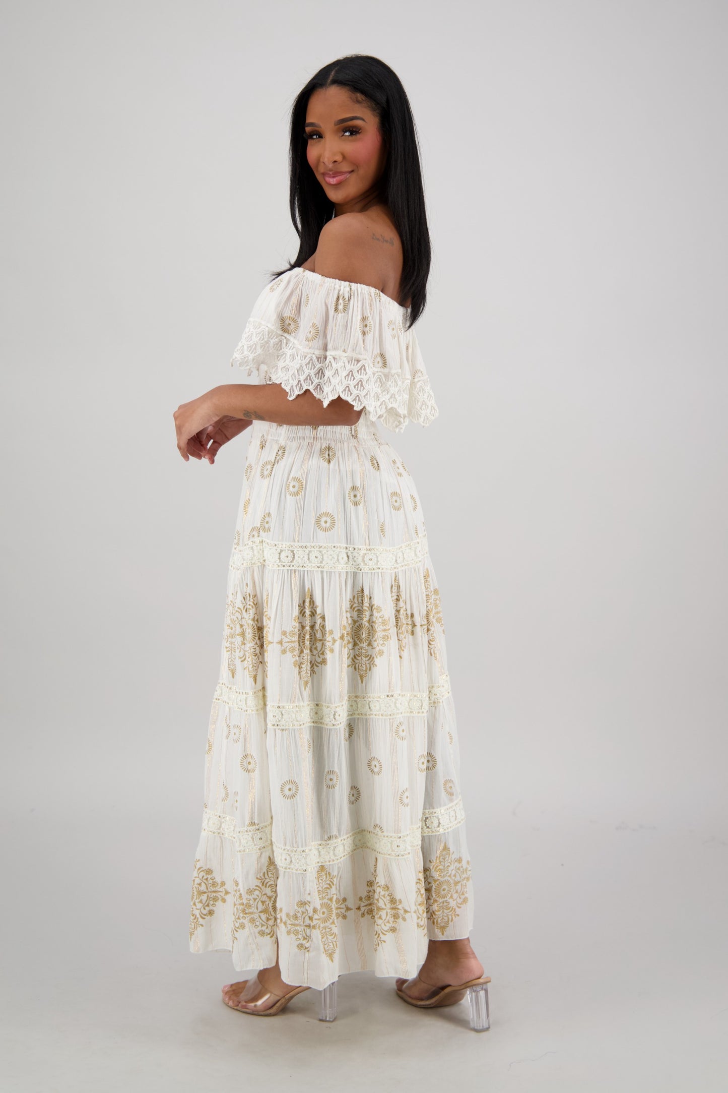 Lunara Smocked Summer Dress 24993