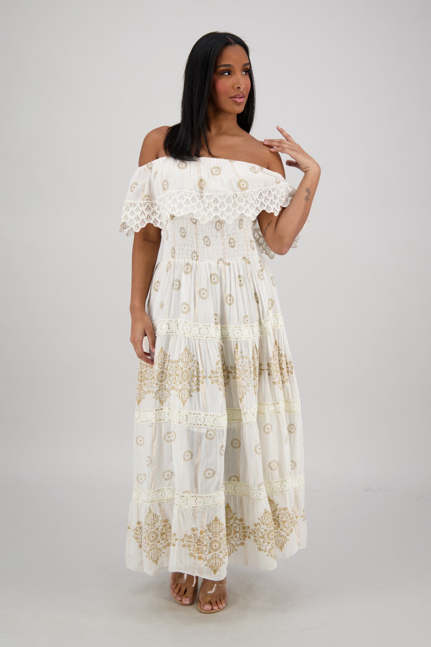 Lunara Smocked Summer Dress 24993