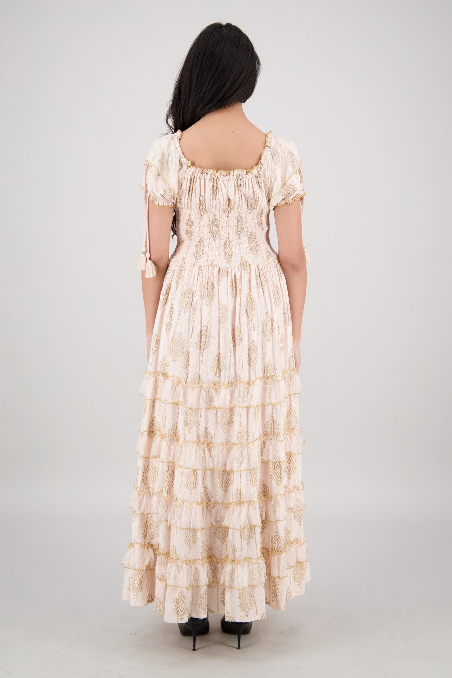 Amira Smocked Tier Dress 25102