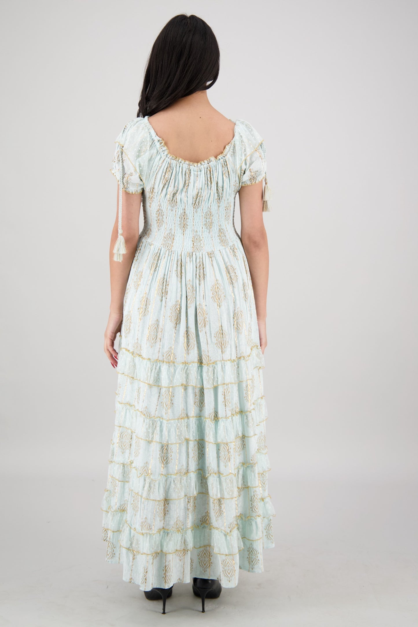 Amira Smocked Tier Dress 25102