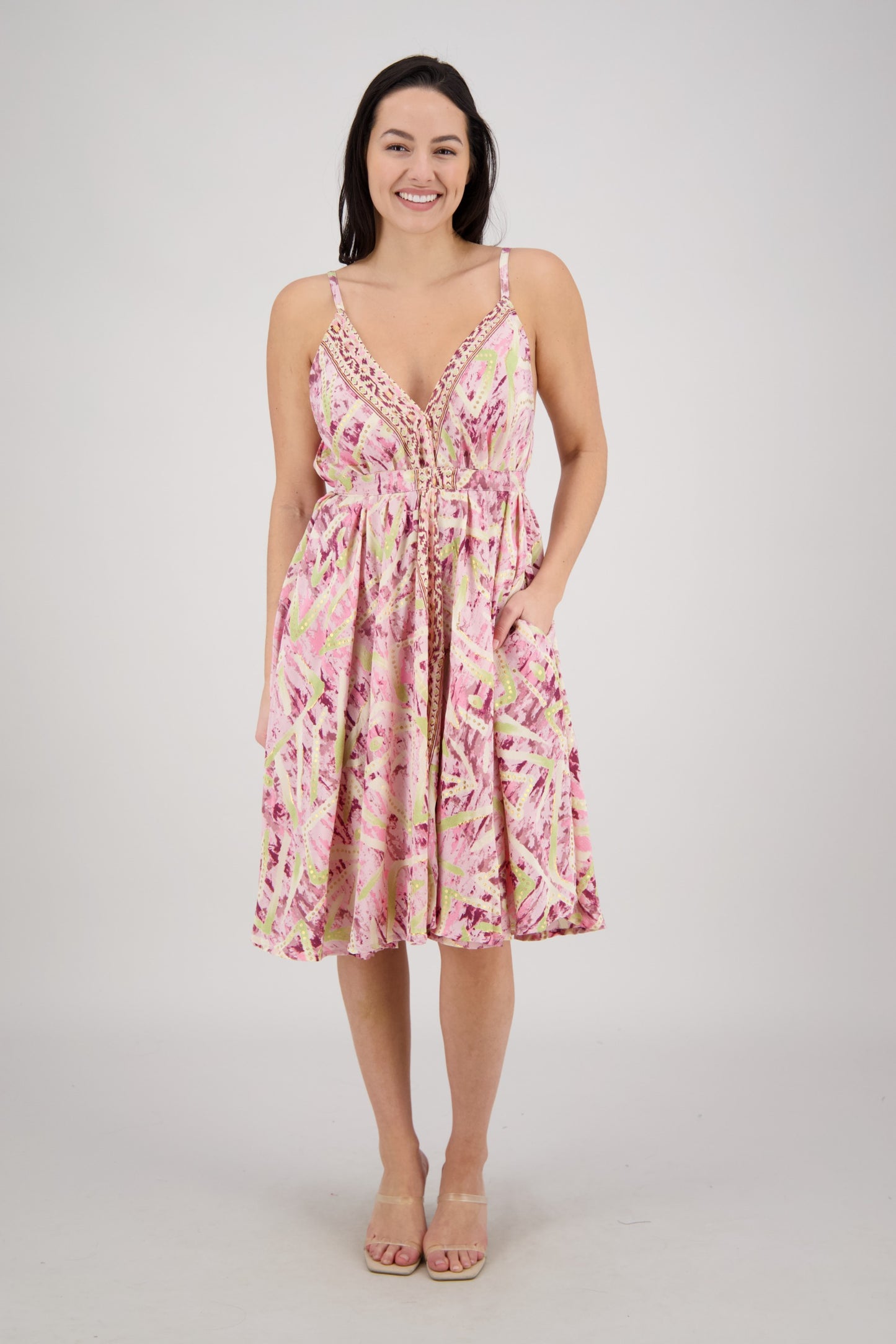 Blush Horizon Day Dress AB-42112