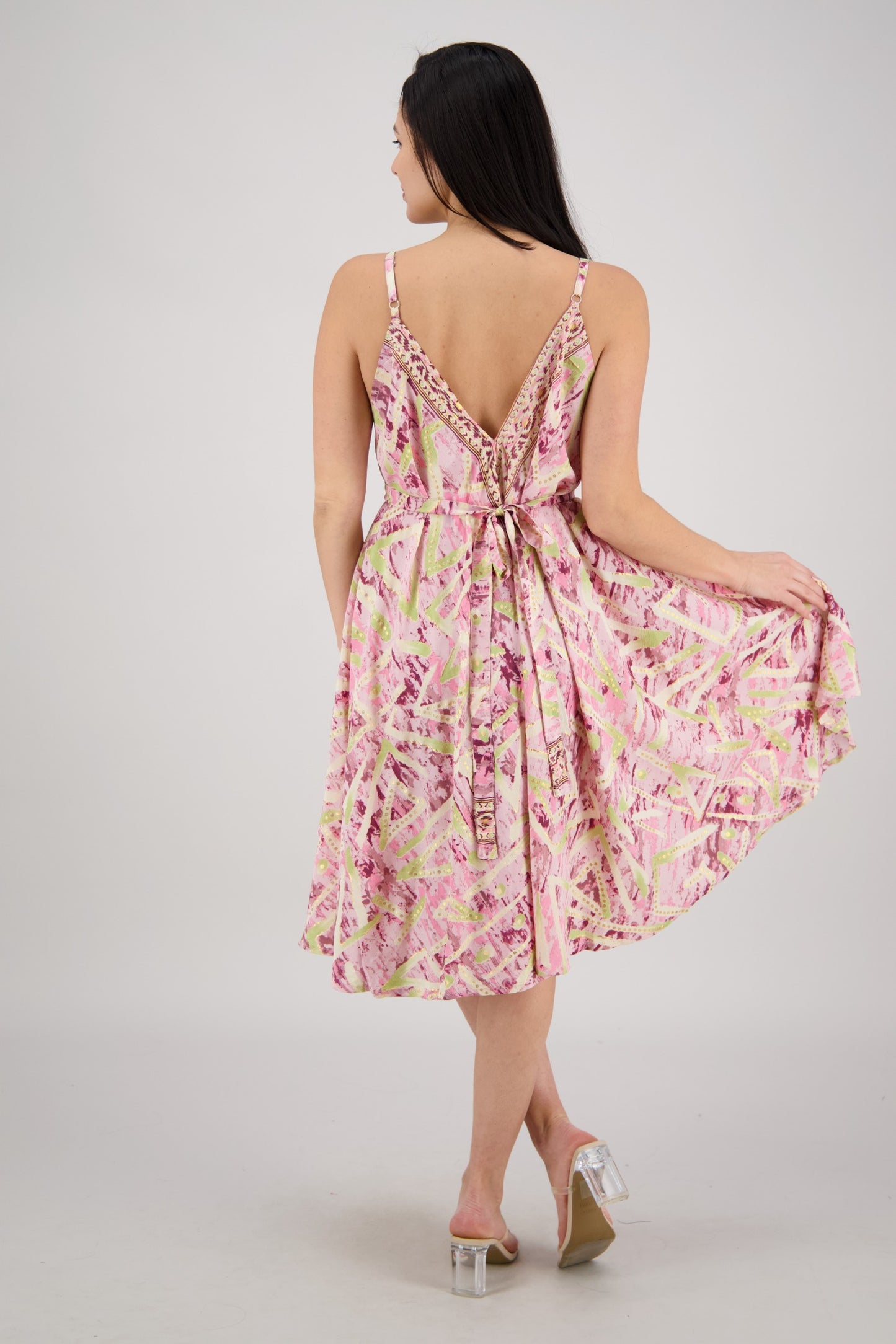 Blush Horizon Day Dress AB-42112