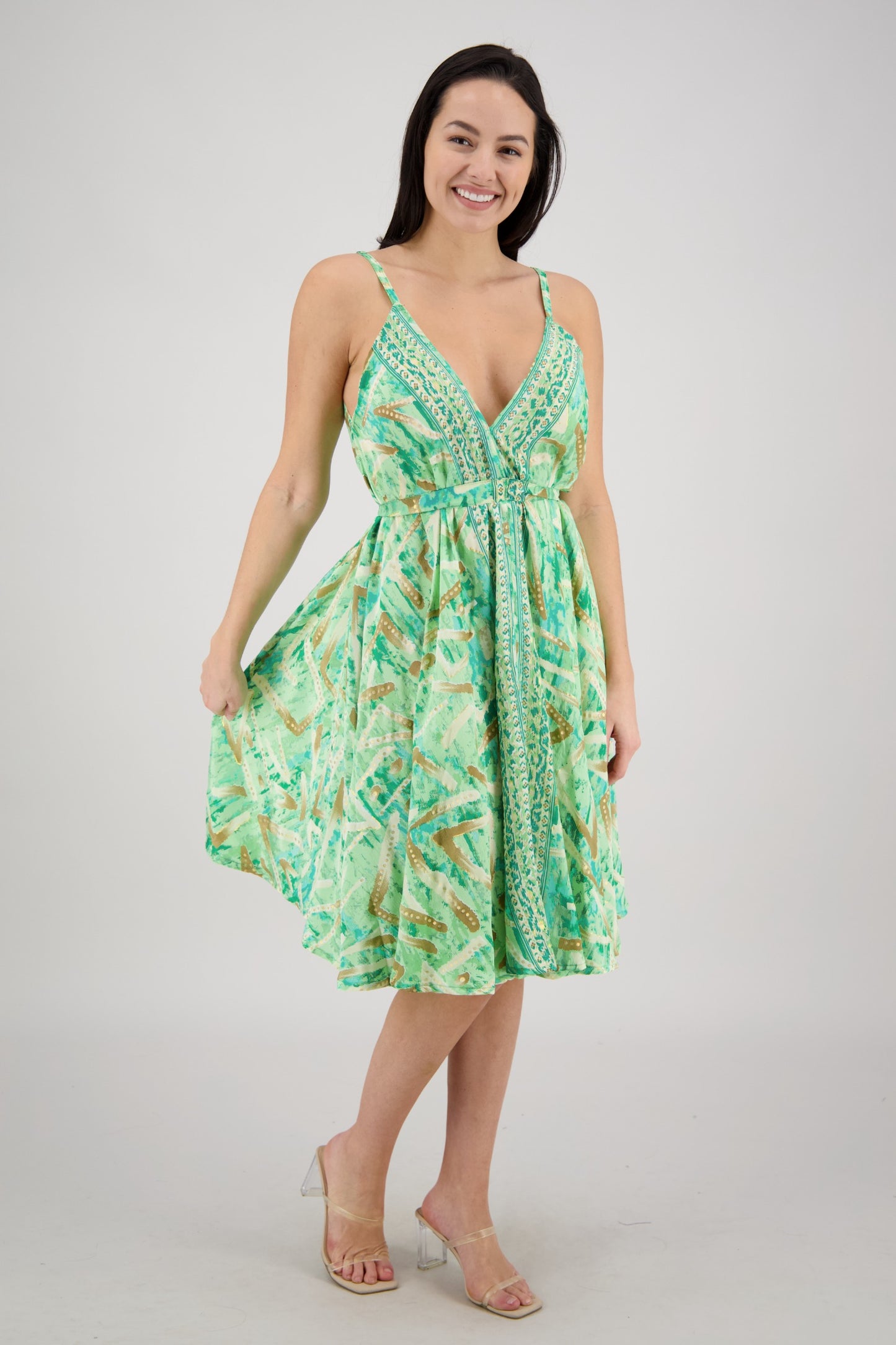 Blush Horizon Day Dress AB-42112