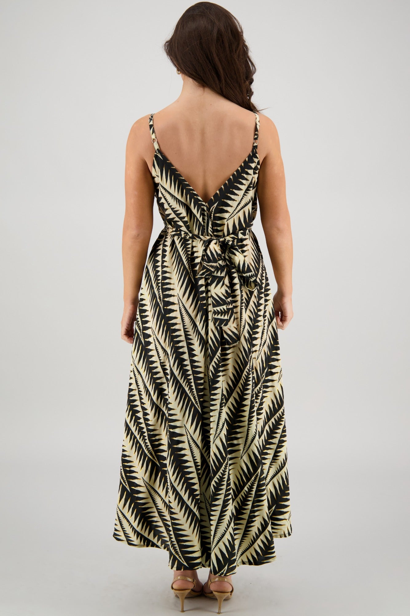 The Zaria Maxi Dress - Dessert Palm AB-16111