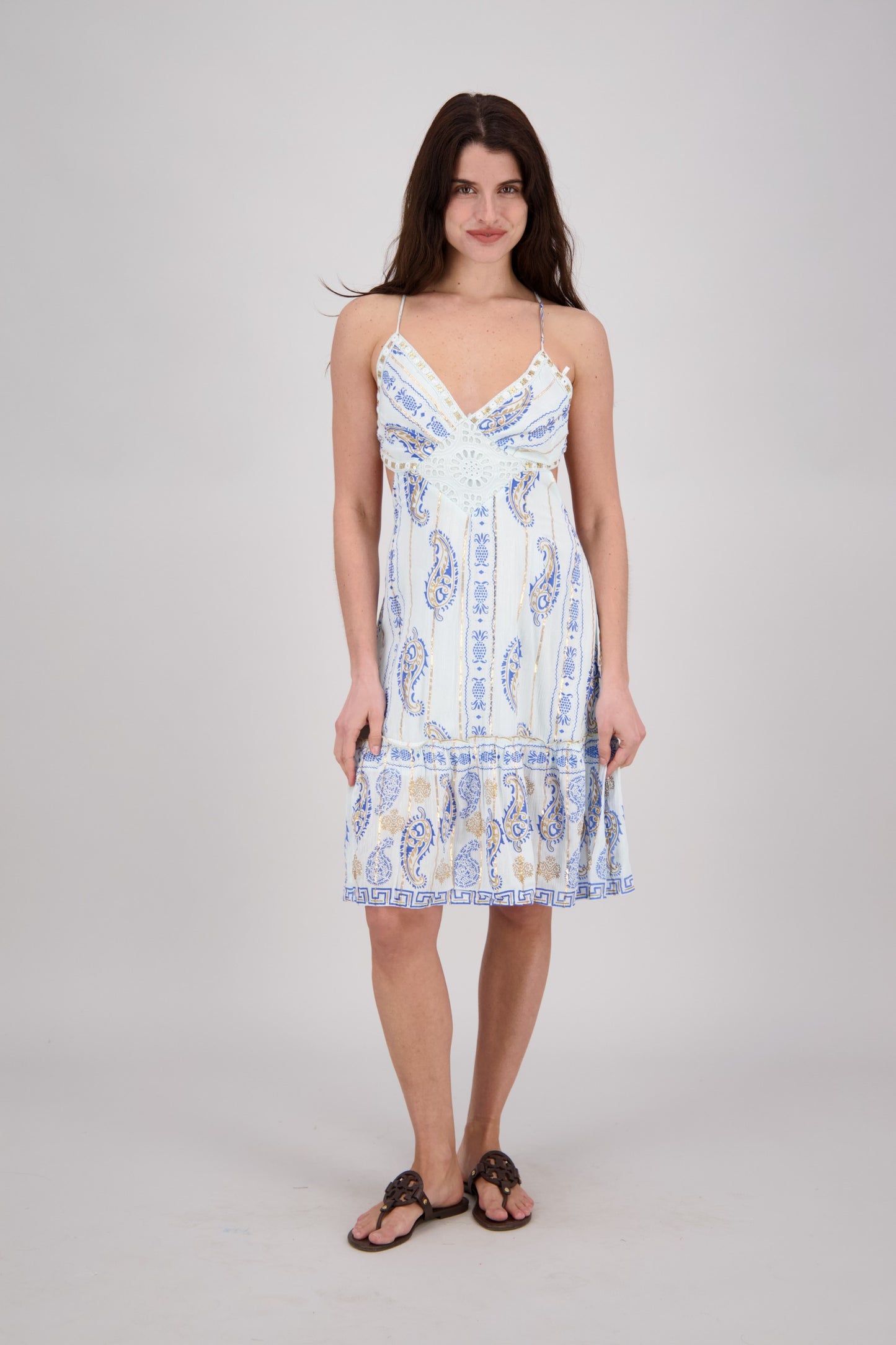 Aria Strappy Mini Dress 25153