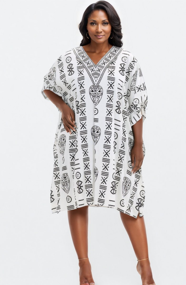 African Print Kaftan KAF - 1016 - Advance Apparels Inc
