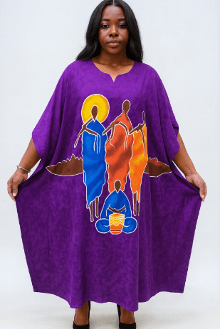 African Print Kaftan KAF - 1060 - Advance Apparels Inc