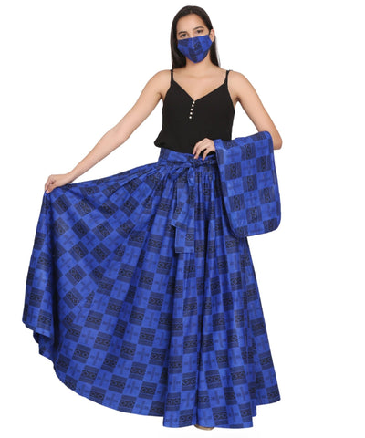 African Print Wax Print Skirt One Size Fits Most 16317-613 - Advance Apparels Inc