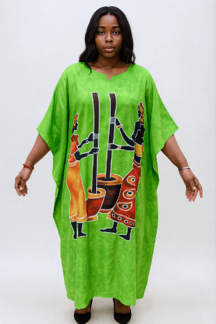 African Village Art Kaftan KAF - 1064 - Advance Apparels Inc
