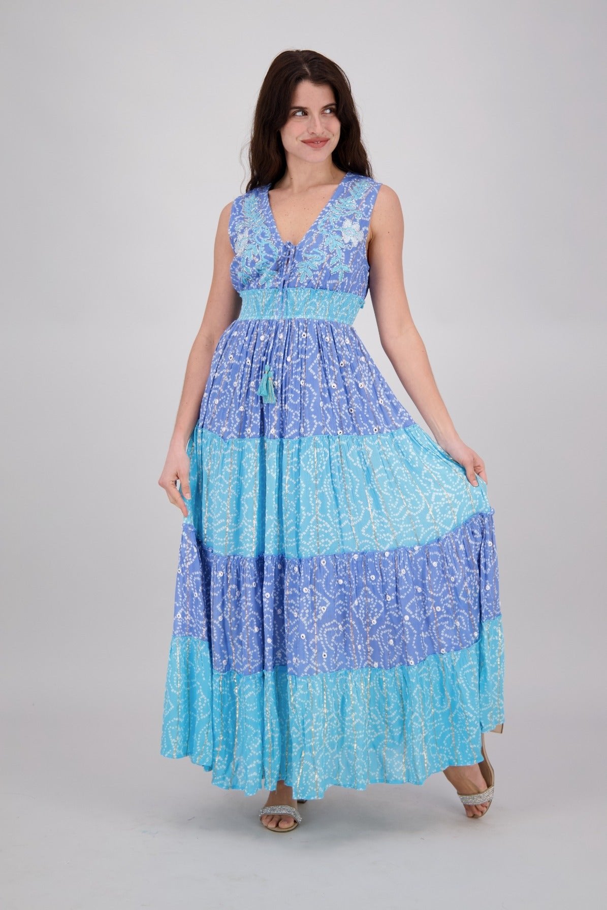 Amena Pastel Dress 25101 - Advance Apparels Inc