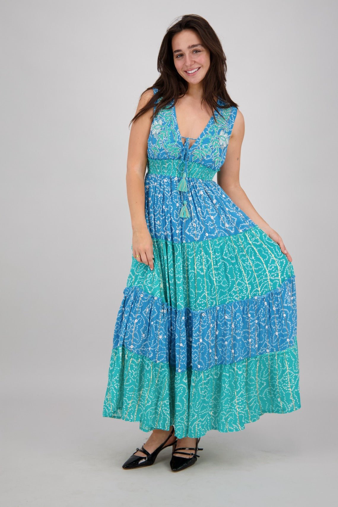 Amena Pastel Dress 25101 - Advance Apparels Inc