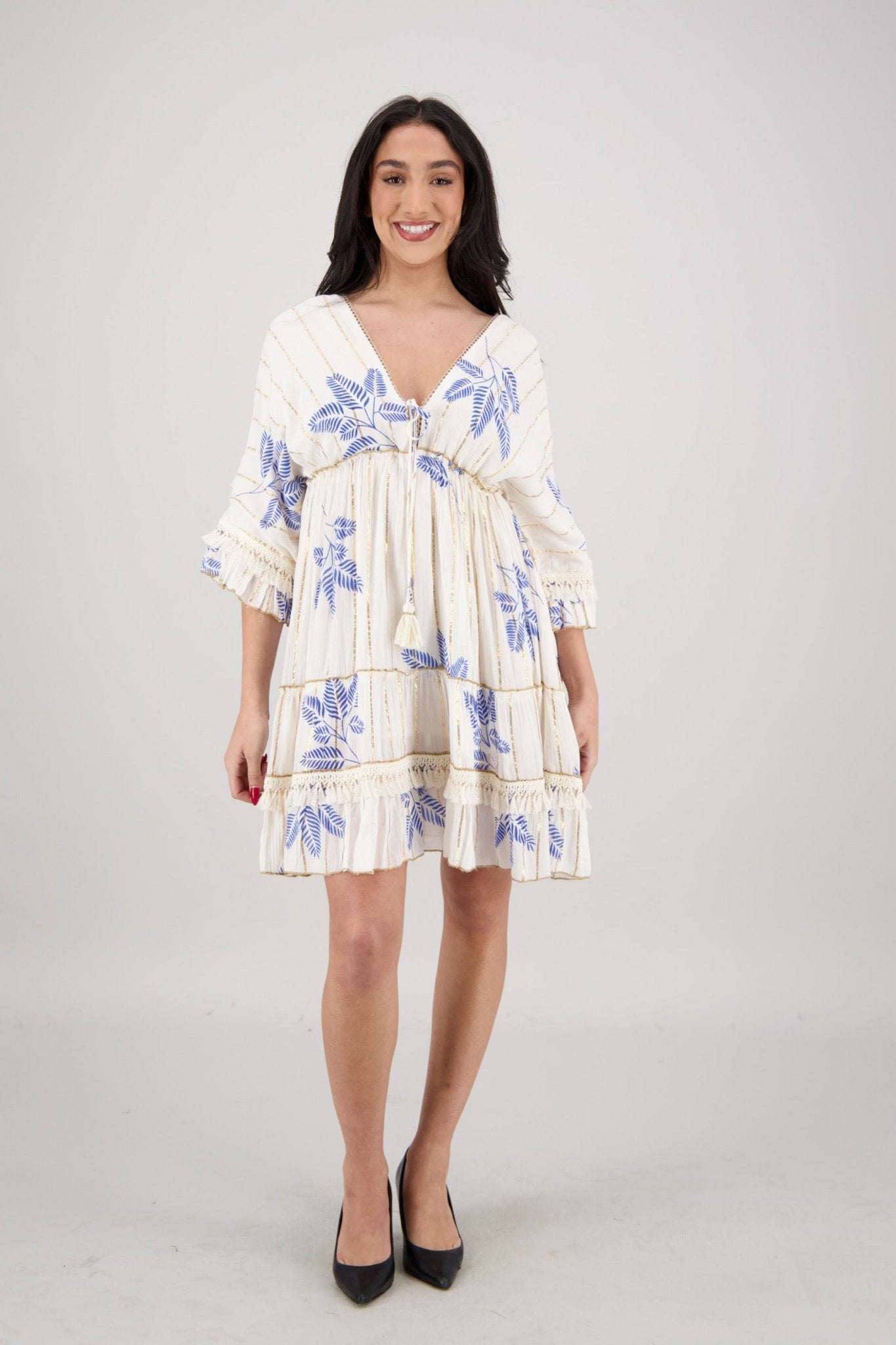 Amira Floral Cover Up 25164 - Advance Apparels Inc