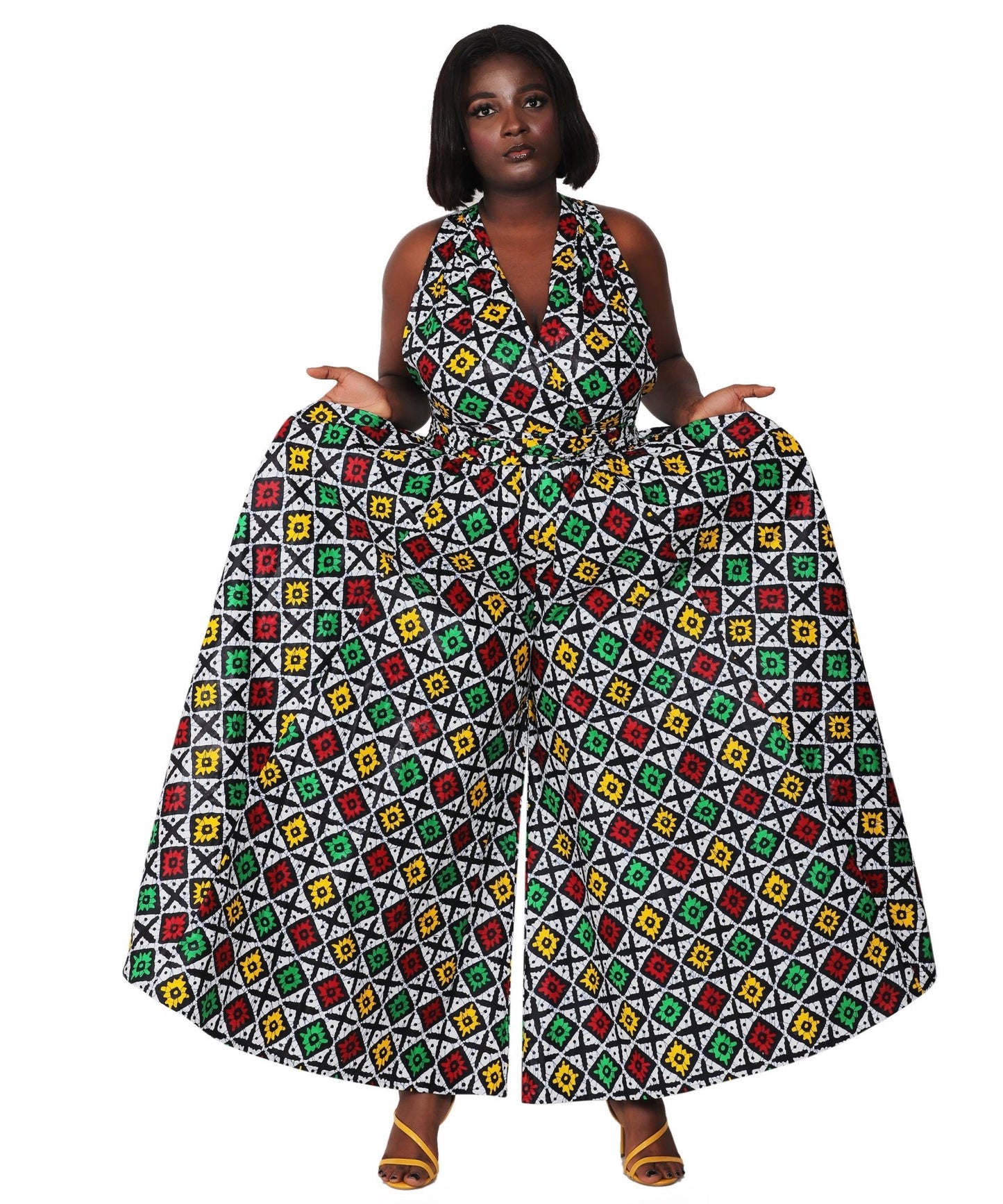 Ankara Palazzo Pants 061 - Advance Apparels Inc