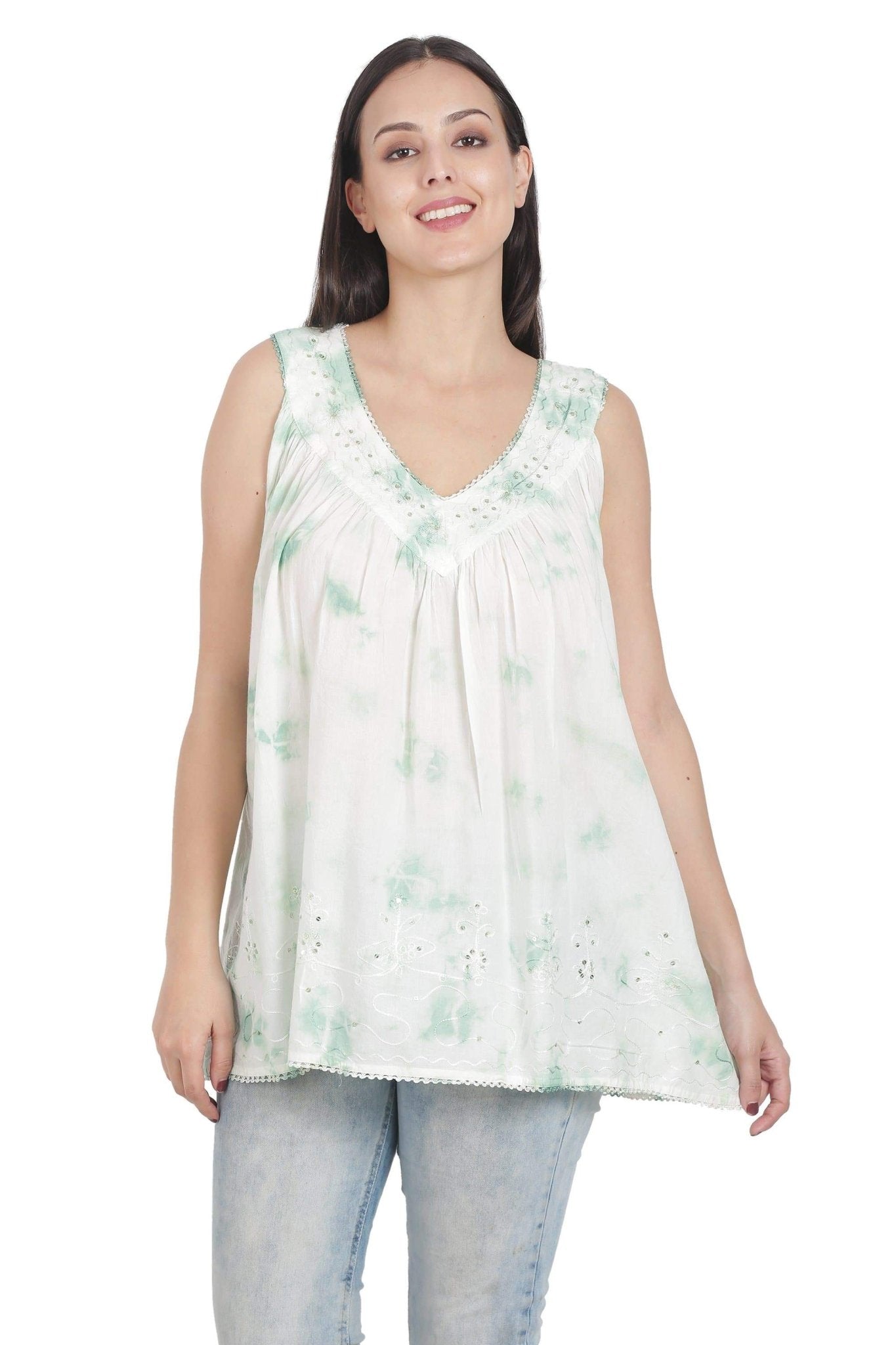 Ava Organic Tencel Blouse LT3243 - Advance Apparels Inc