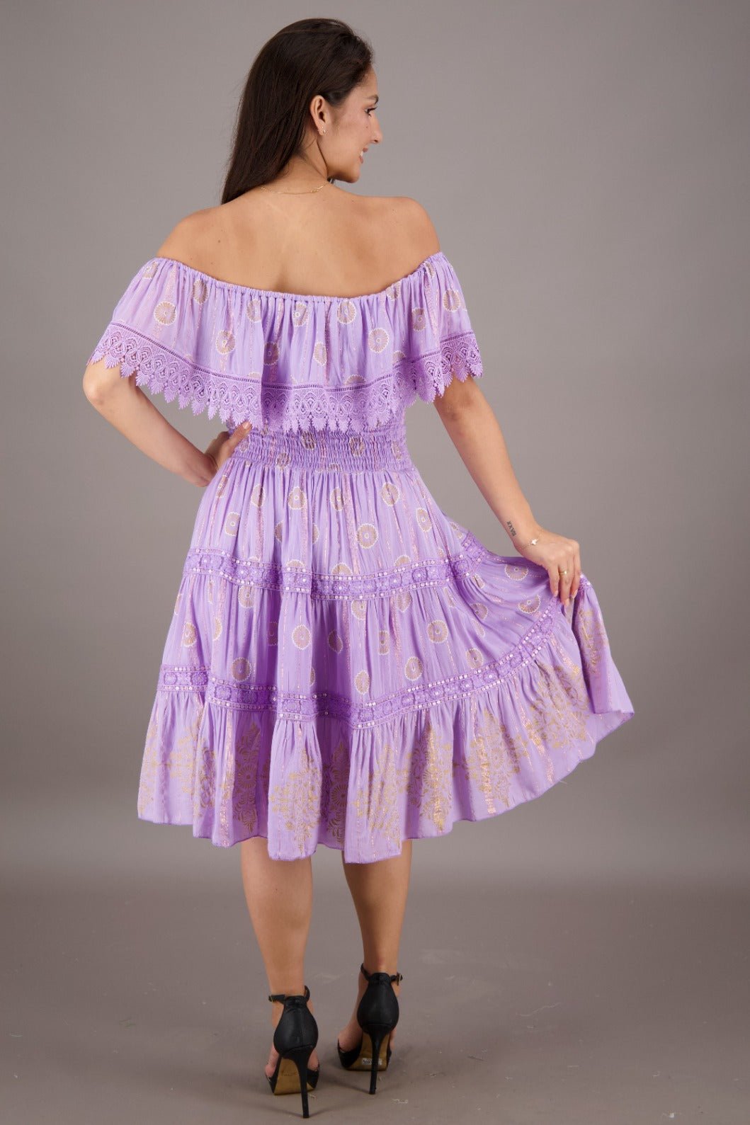 Ayla Off - Shoulder Charm 24961 - Advance Apparels Inc