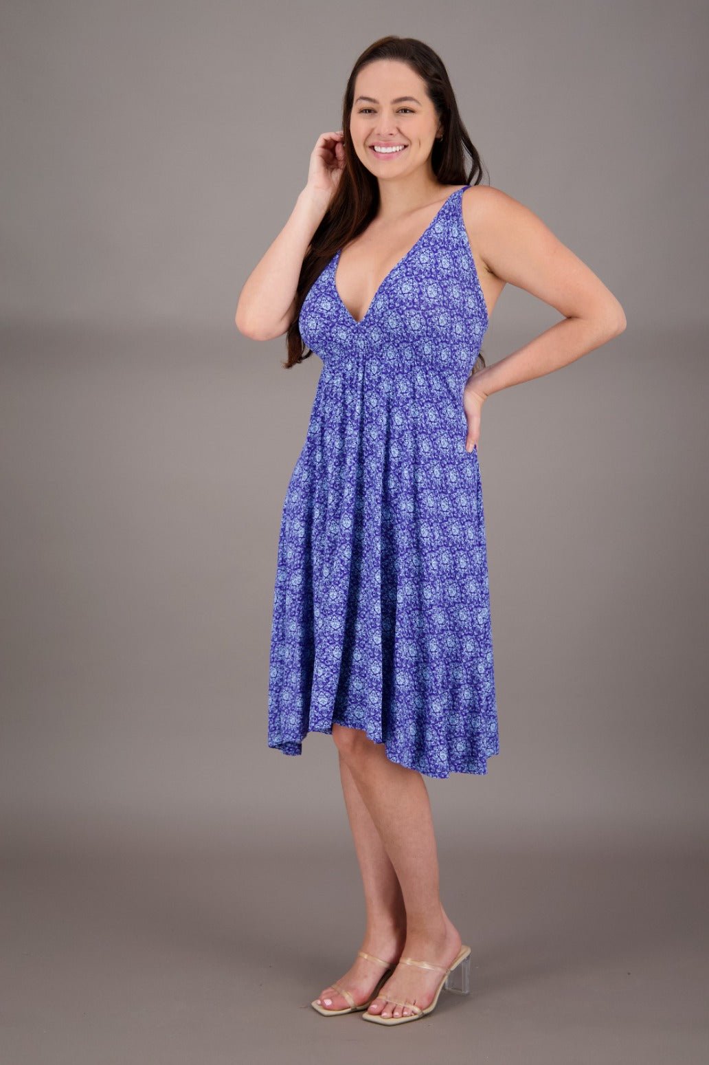 Bamboo Bliss Summer Dress BAM - 24609 - Advance Apparels Inc
