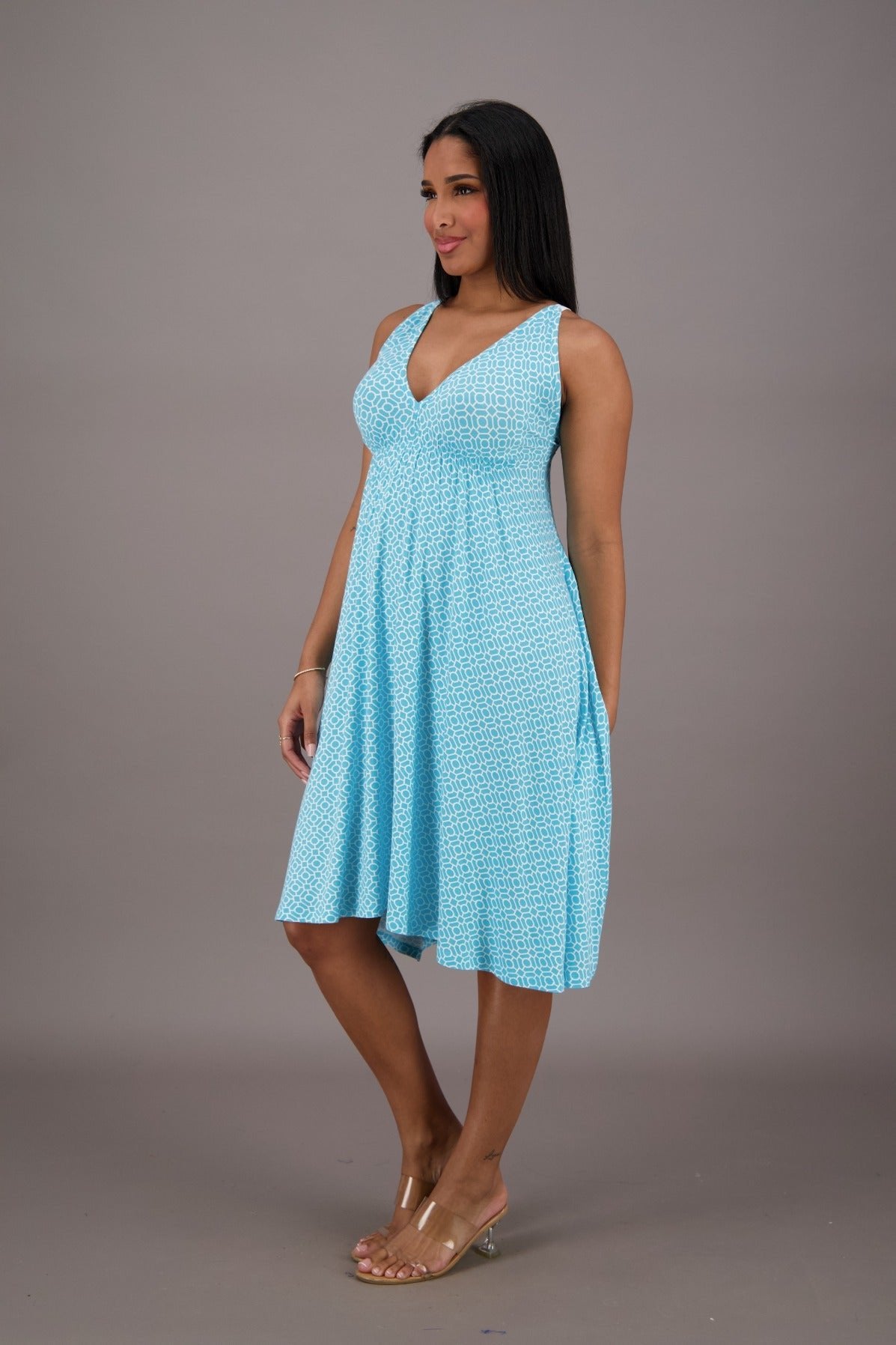 Bamboo Bliss Summer Dress BAM - 24609 - Advance Apparels Inc