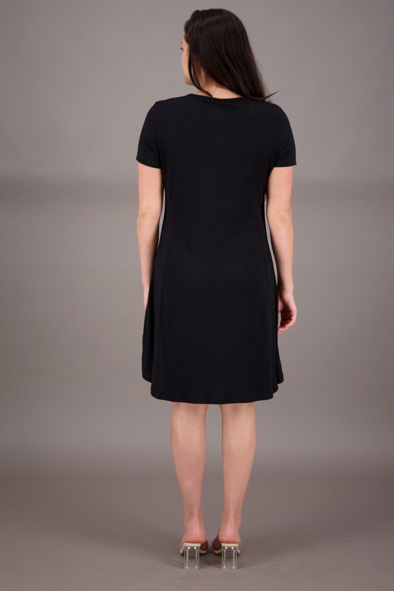 Bamboo Cap Sleeve Dress BAM - 24601 - Advance Apparels Inc