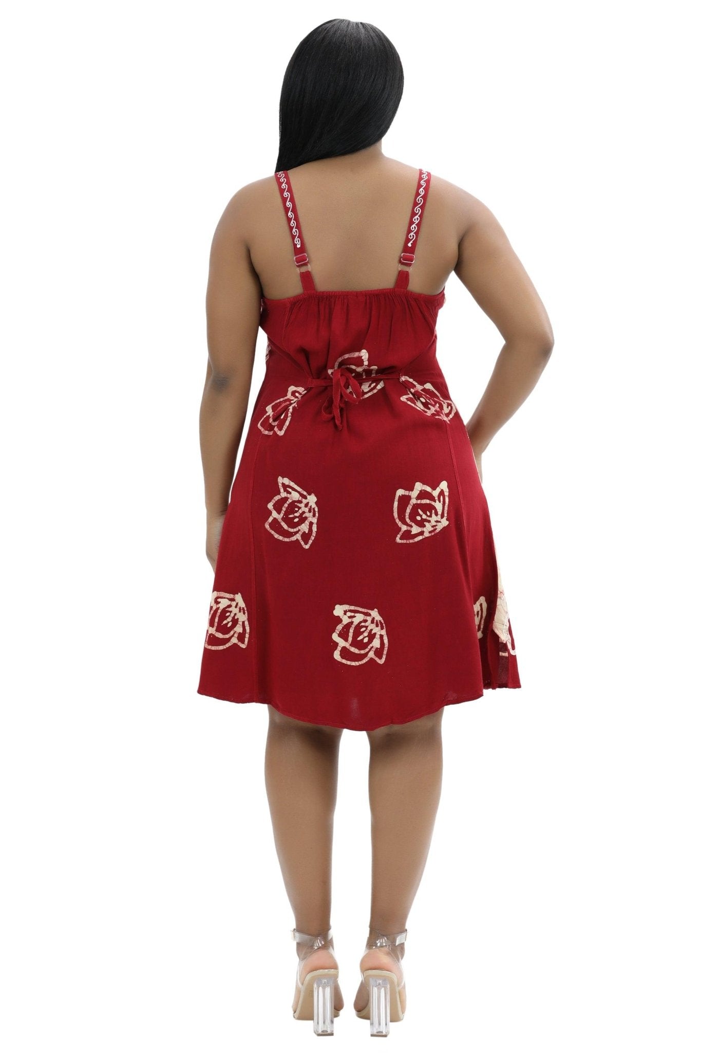 Batik Block Print Dress 54A-BATIK - Advance Apparels Inc