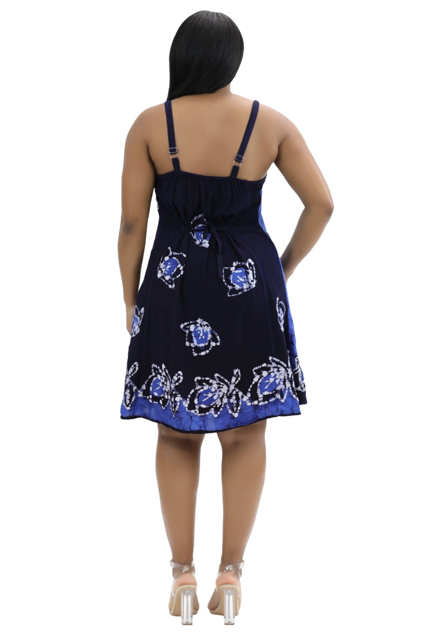 Batik Block Print Dress 54A-BATIK - Advance Apparels Inc