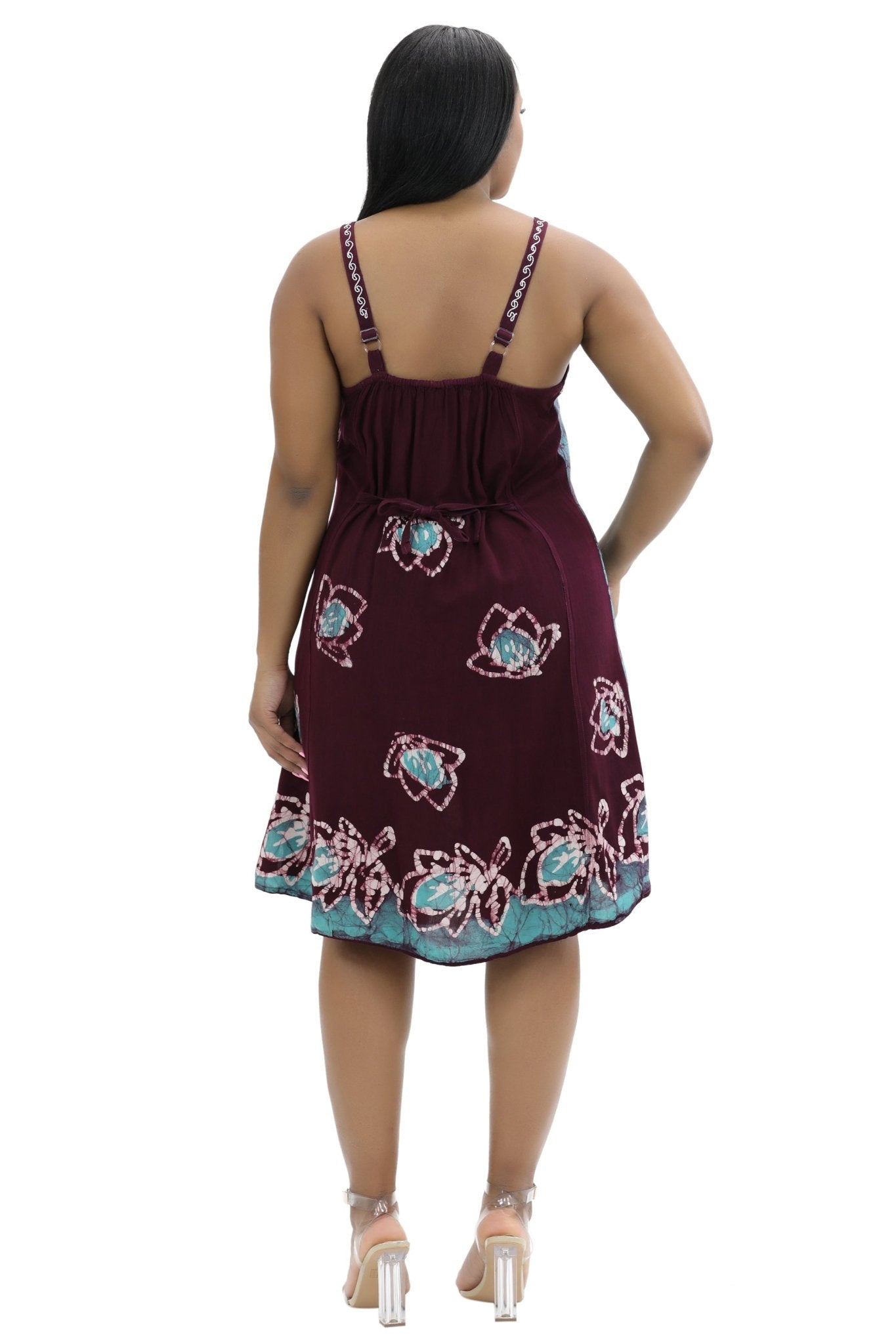 Batik Block Print Dress 54A-BATIK - Advance Apparels Inc