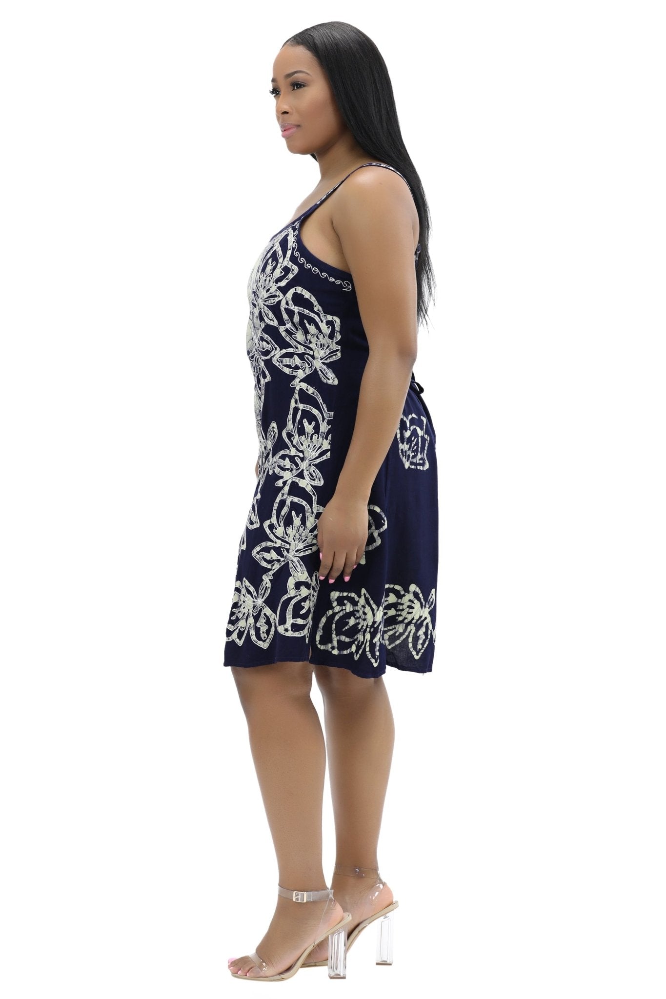 Batik Block Print Dress 54A-BATIK - Advance Apparels Inc