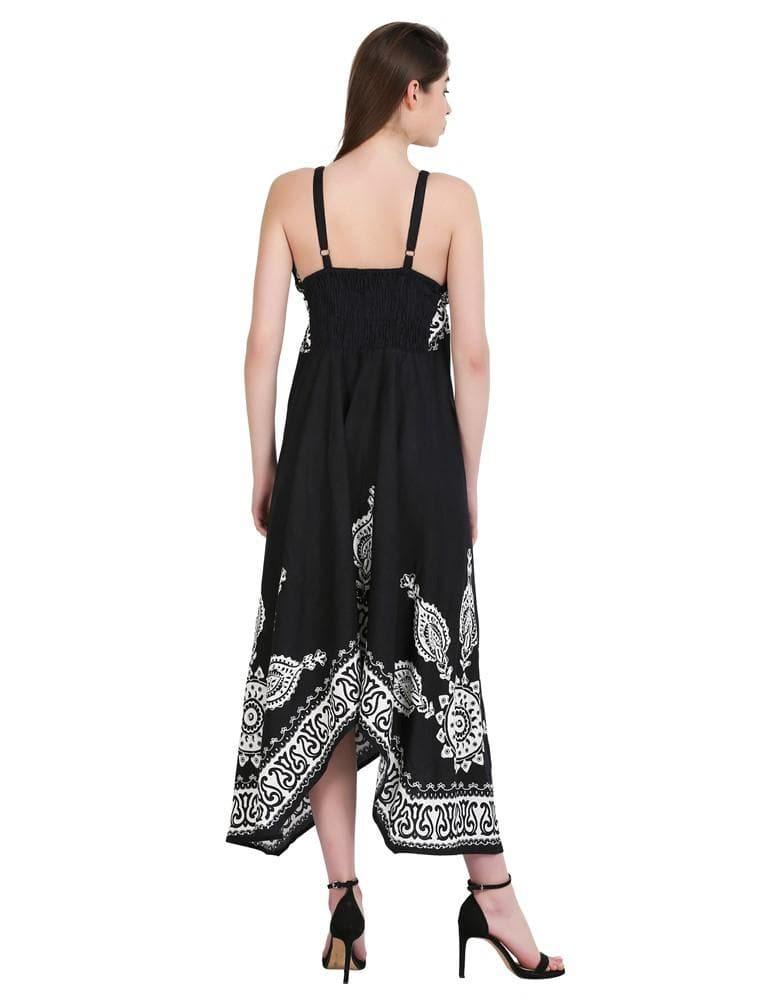 Block Print Batik Scarf Dress 1924 - Advance Apparels Inc