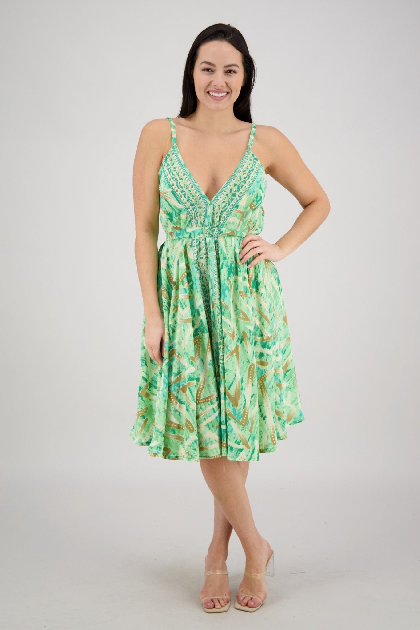 Blush Horizon Day Dress AB - 42112 - Advance Apparels Inc