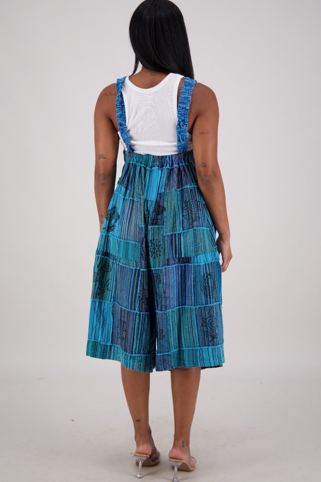 Boheme Patch Pocket Romper PATJ - 3580 - Advance Apparels Inc