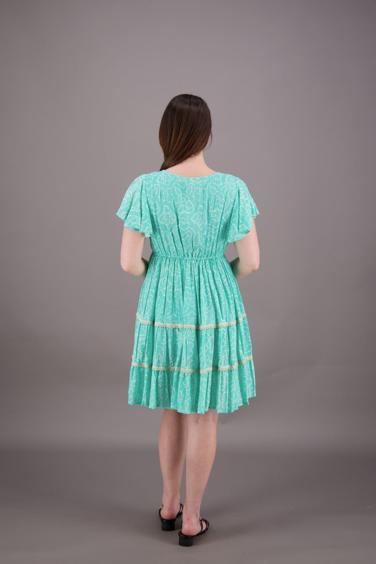 Boho Chic Trio Middy Dress 24931 - Advance Apparels Inc