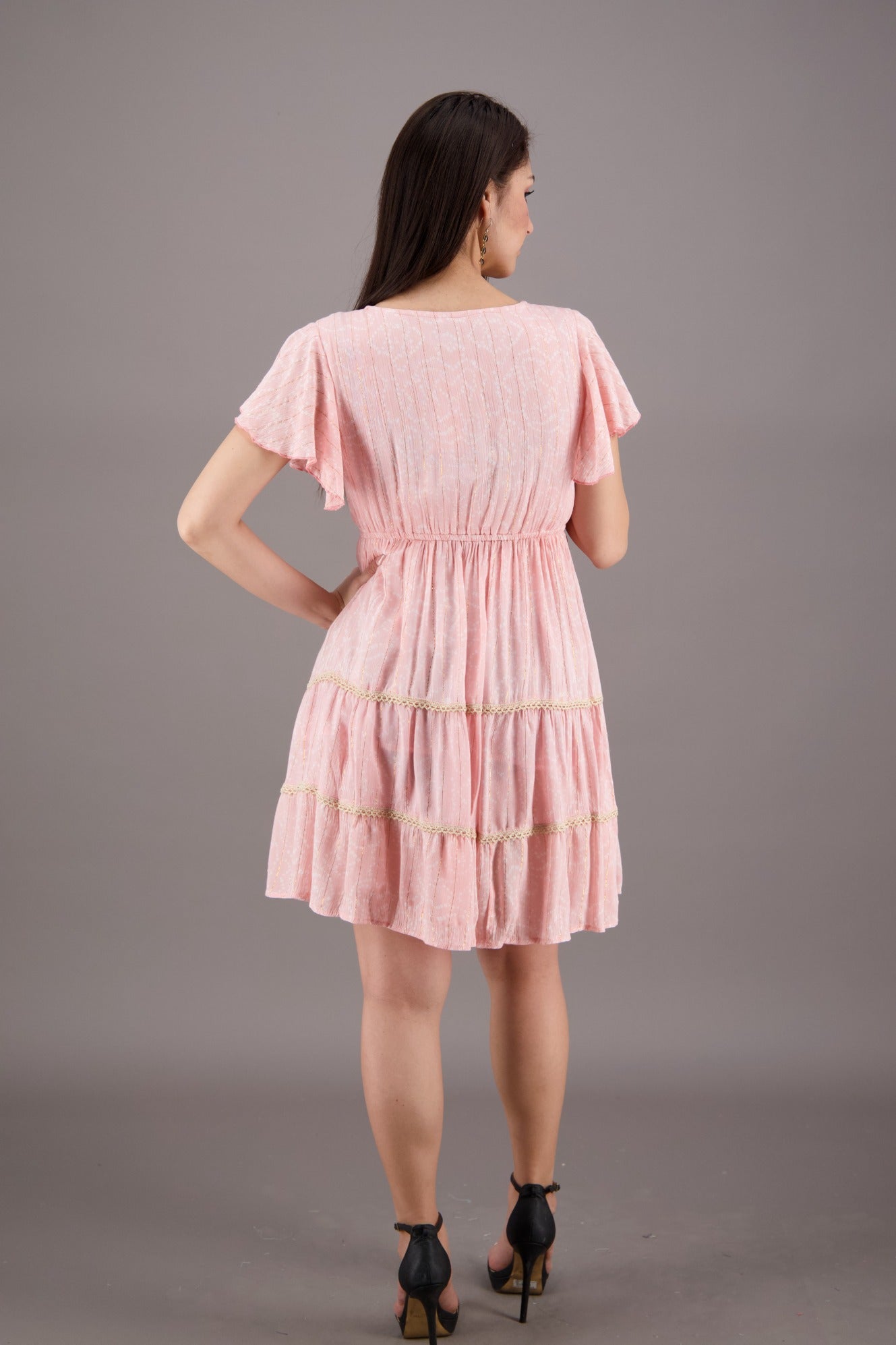 Boho Chic Trio Middy Dress 24931 - Advance Apparels Inc
