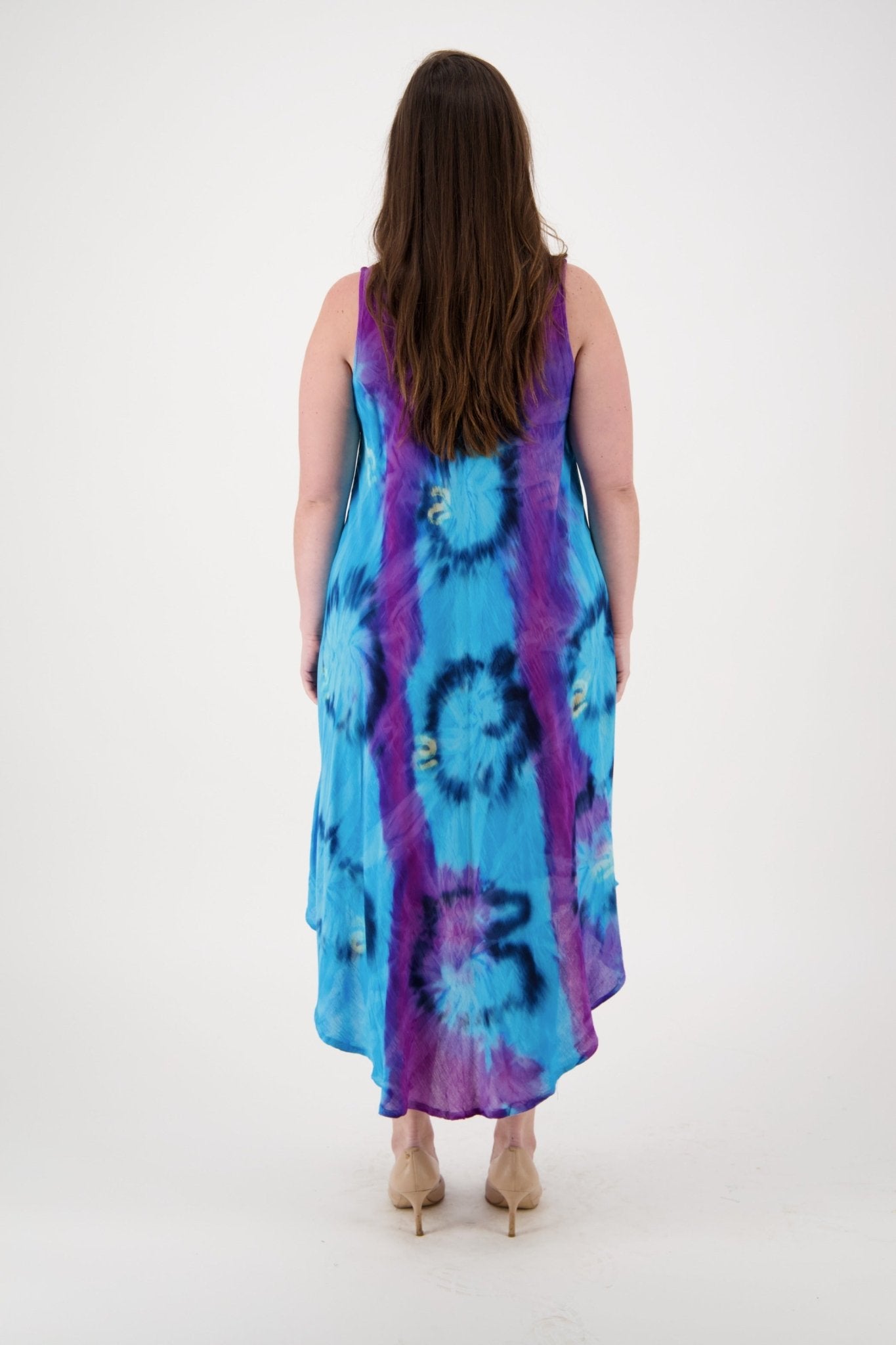 Classic Tie Dye Beach Dress 13800 - Advance Apparels Inc