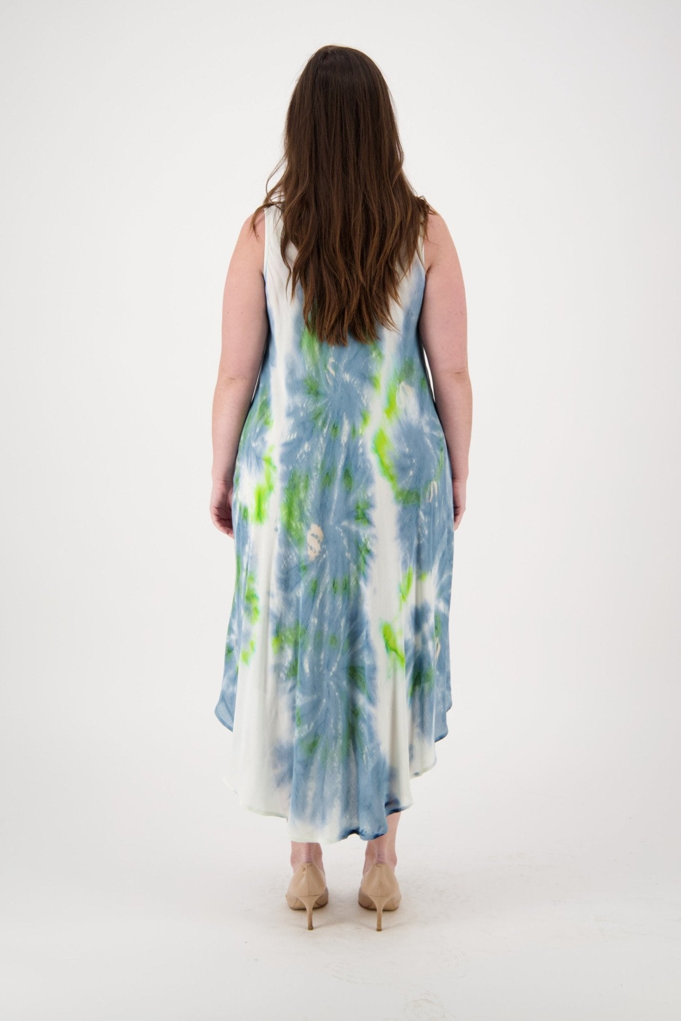 Classic Tie Dye Beach Dress 13800 - Advance Apparels Inc