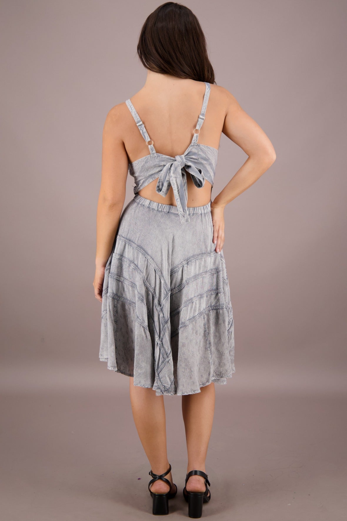 Cutout Renaissance Dress ADS - 24338 - Advance Apparels Inc