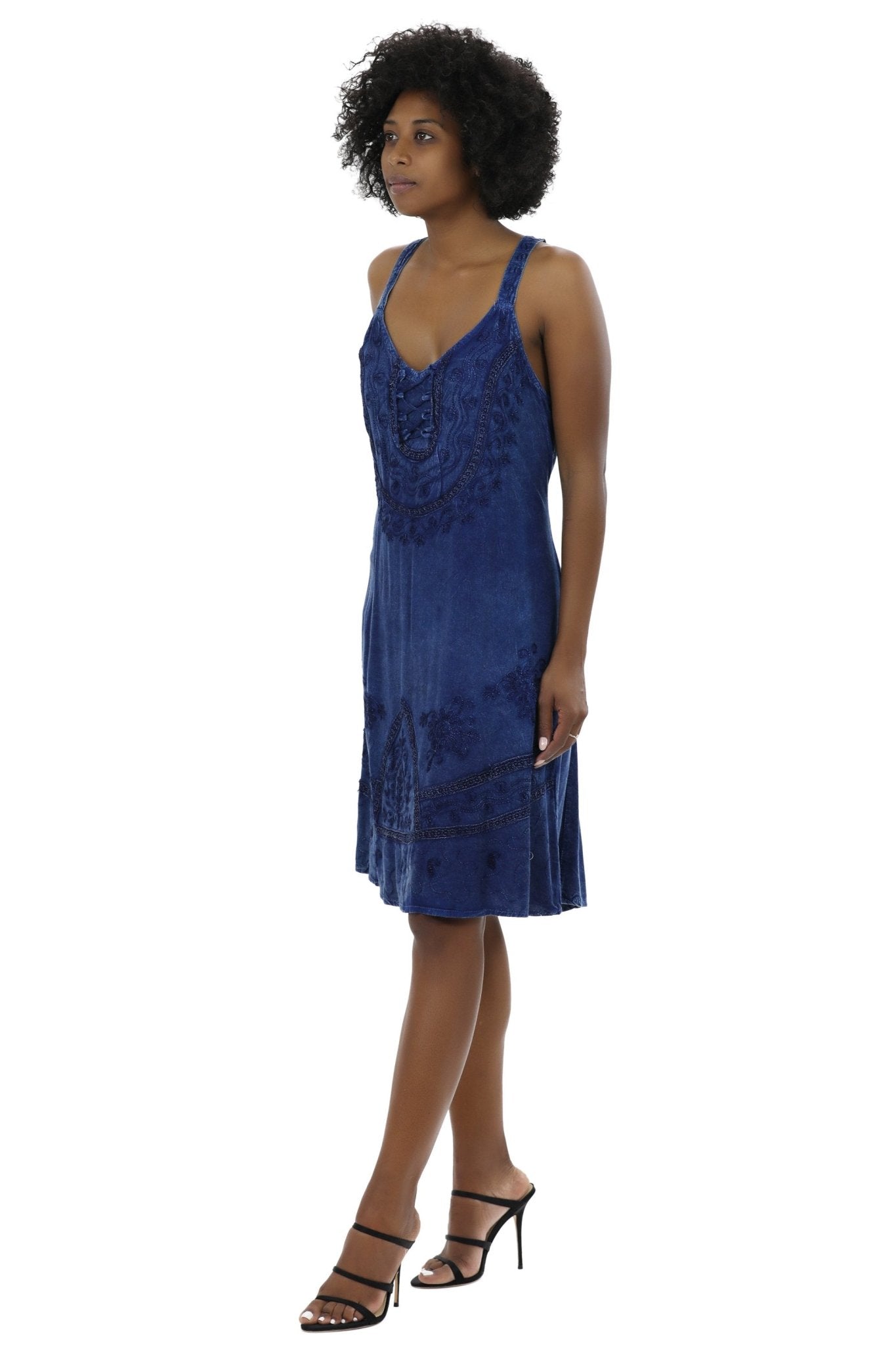 Double Dye Adjustable Dress 1108 - Advance Apparels Inc