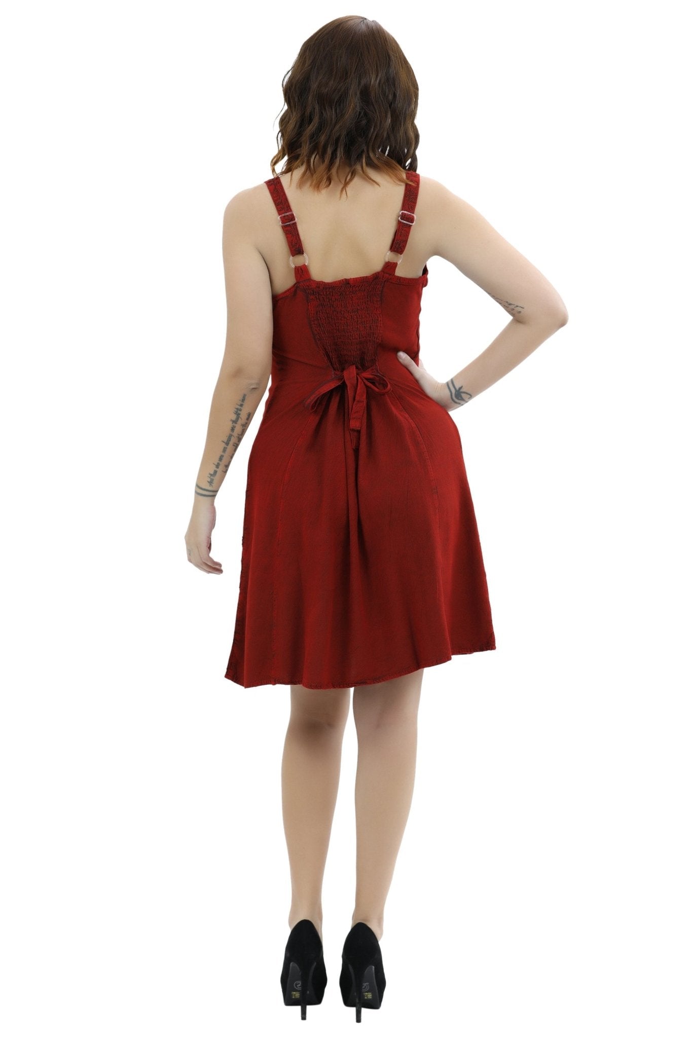 Double Dye Adjustable Dress 1108 - Advance Apparels Inc