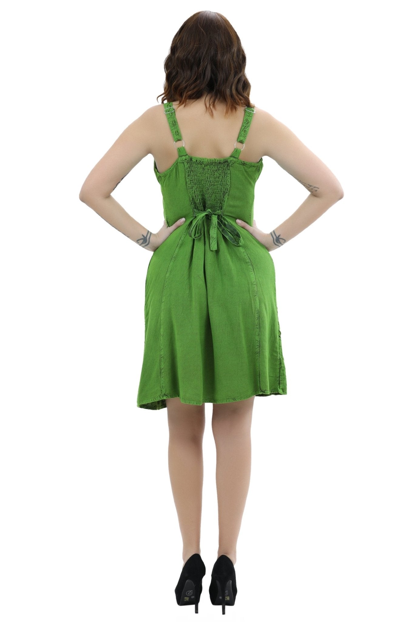 Double Dye Adjustable Dress 1108 - Advance Apparels Inc
