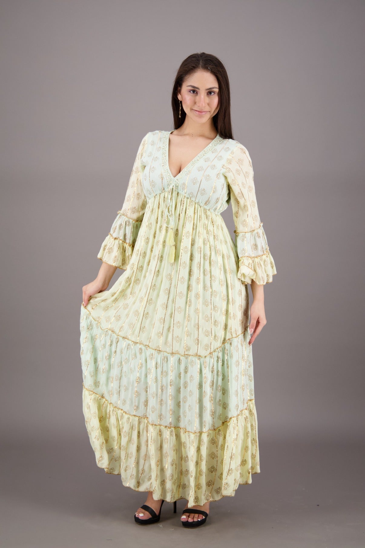 Lace-Embroidered Bohemian Dresses | Long Boho Quality Maxi | Chic and Comfortable Boho Dress C1 / L/XL Lace-Embroidered Bohemian Dresses | Long Boho Quality Maxi | Chic and Comfortable Boho Dress C1 / L/XL