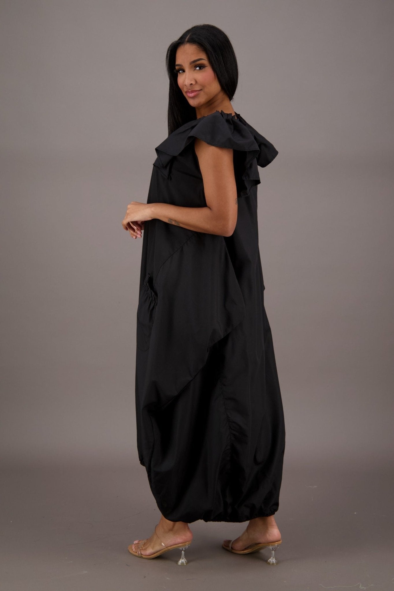 Flowing Grace Bubble Dress AD - 25061 - Advance Apparels Inc